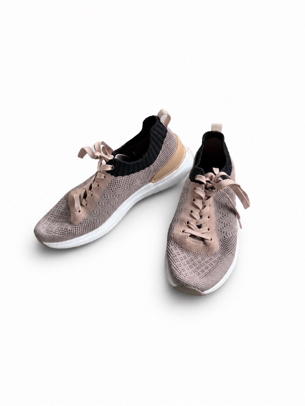 ALDO Women's Lightweight Knit Lace-Up Sneakers - Blush